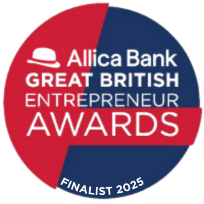 Great British Entrepreneur Awards Finalist 2025 and 2026