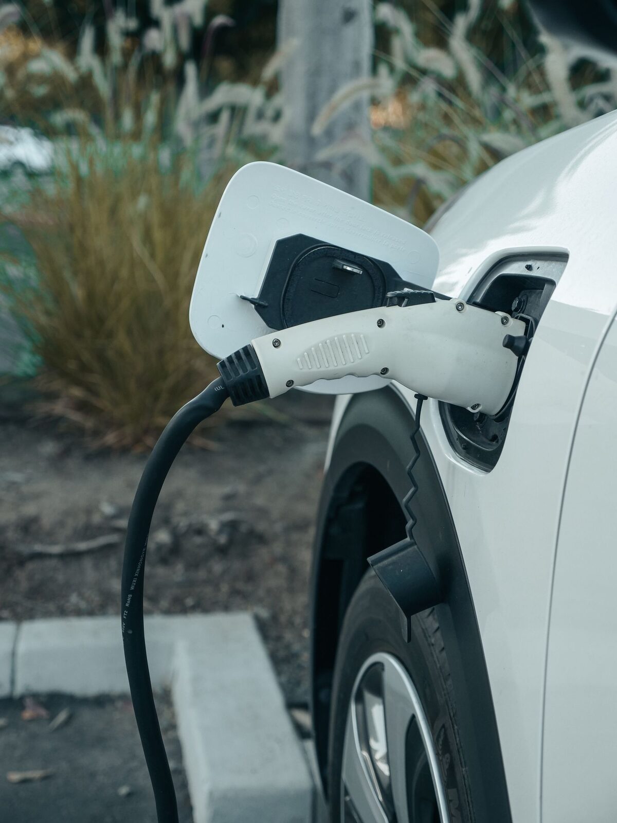 EV charge point audit in progress